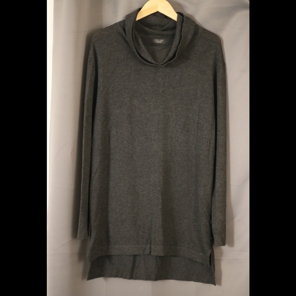 Long cut long sleeve Men Zara loose sweater - Picture 4 of 5